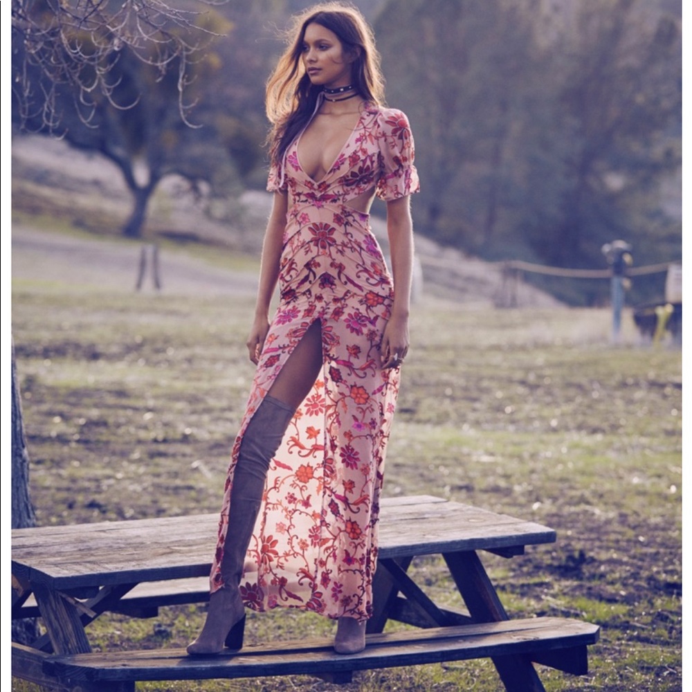 For Love and Lemons 💖 Saffron Maxi